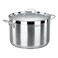 Korkmaz Alfa Extra Deep Casserole Silver 30x20cm 14L