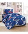 Sleep Night 3 Pieces Kids Compressed Comforter Set, Single Size 150 X 200cm Modern Printed Bedding Set For Girls And Boys, MultiColor