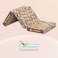 Sleepwell Tarang Foldable Mattress   PU Foam   Neem Fresche Technology  Single Bed Size with Storage Cover (190L x 90W x 10H cm)