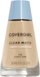 COVERGIRL Clean Matte Liquid Foundation Classic Ivory, 1 oz