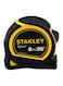Stanley - Value Lock Measuring Tape Black/Yellow 8Meter