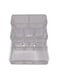 6 Spaces Clear Acrylic Lipstick Organizer Display Stand Cosmetic Makeup Organizer for Lipstick, Brushes