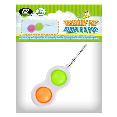 Power Joy Dimple 2 Pop Sensory Toy Multicolour