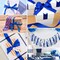 Cobalt Blue Satin Ribbon, 12mm x 25yd Fabric Polyester Ribbon for Gift Wrapping, Party Favors, Wedding Decorations, Bow Making, Bouquets, Sewing Projects &amp; Craft Supplies