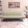 In House Sandi 2 In 1 Sofabed Velvet Upholstered - Light Beige