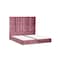 In House Berlin Velvet Bed Frame - Single - 200x90 cm - Light Pink