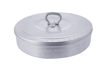 Buy Ayda-Traditional Aluminium Arabic Bread Box, 33 cm Online ...