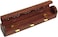 Beautiful Handmade Wooden Brown Incense Stick Holder Burner Storage Coffin Box