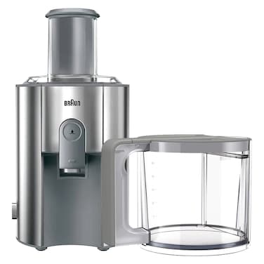 Braun IdentityCollection Spin Juicer Juice Extractor J700, 2 L, 1000 W, 2 Speeds, Grey