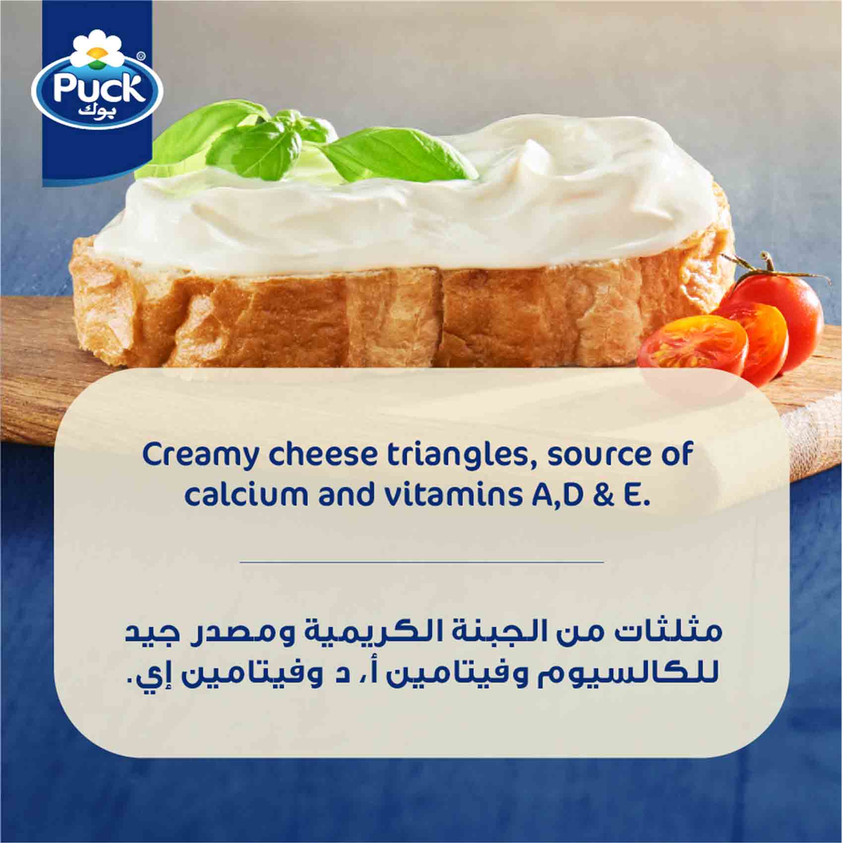 Puck Triangle Cheese 120 Gram 5 Pieces product thumbnail 2