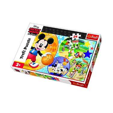 Trefl Jigsaw Puzzle Time For Playing Sports Maxi 24 Pieces