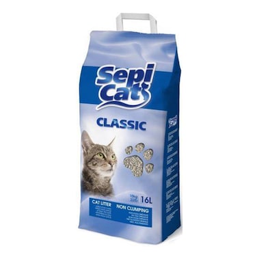 Sepicat Natural Classic Non Clumping Cat Litter 16L