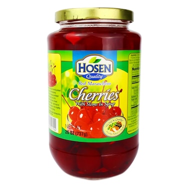 Hosen Mara Cherries Red With Stem 737G