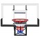 XIANGYU Inground adjustable height basketball hoop stand, steel ring with springs portable basketball hoop stand for kids