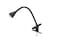 LED clamp spotlight, black