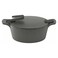 بايركس حلة طهي جرانيت - 20 سم - رمادي