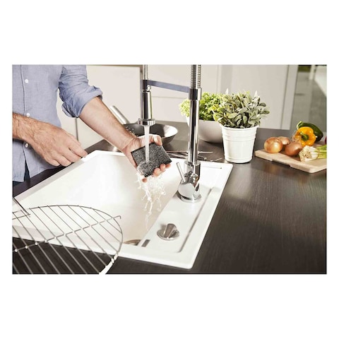 Vileda Glitzi Power Inox Scrubber Set 2 Pieces