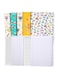 Lowha Set Of 5 Spiral Notebooks For School, 60 Sheets With Hard Paper Covers For Arabic, English, Math With A Set Of School Supplies
