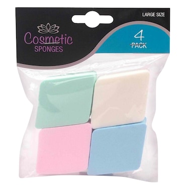 Uncle Bills Large Cosmetic Sponge 4 Pieces