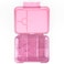 Eazy Kids 6 &amp; 4 Convertible Bento Lunch Box - Glitter Pink
