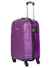 Senator Hard Case Medium Luggage Trolley Suitcase for Unisex ABS Lightweight Travel Bag with 4 Spinner Wheels KH115 Purple