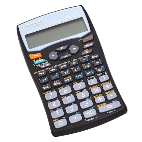 SHARP CALCULATOR EL 531WH SC 272 BK