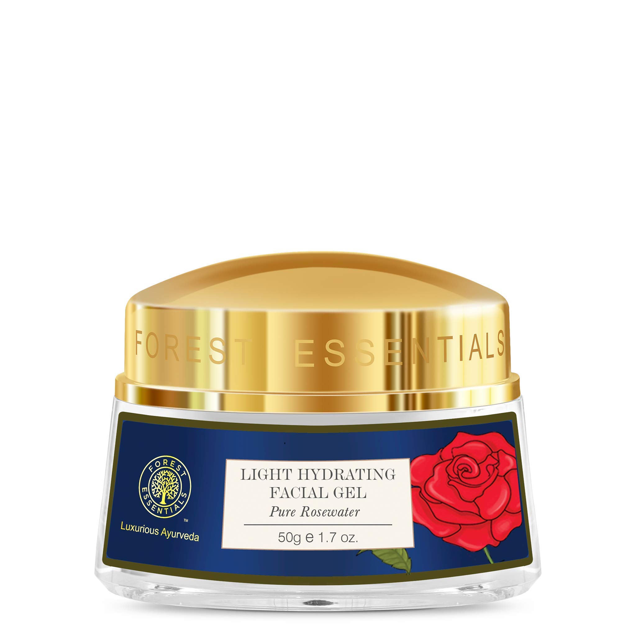 Buy Forest Essentials Pure Rosewater Light Hydrating Gel, 50g Online ...