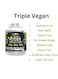 Laperva Triple Plant Based Protein Powder, Laperva Triple Vegan Protein - Chocolate, 2lb, Maintain Muscle Mass and Supports Recovery and Endurance, Plant-Based, Non-GMO, Dairy-Free