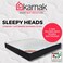 Karnak Home Sleepy Heads Bonnell Spring (Medium Feel) Spine Support Mattress With 2 Free Pillows, 5 Years Warranty, Thickness 23Cm (Hc Wide Single - W120 X L200Cm)