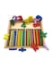 Wooden Counting Sticks and Numbers Blocks Toy Intelligence Sticks for Kids Mathematical Development