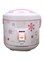 Geepas Rice Cooker 3.2L GRC4331 White/Pink