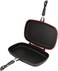Dessini Two-Sided Double Grill Non-Stick Pressure Pan Black 6X15X8cm