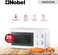 Nobel Microwave Oven Adjustable Temperature &amp; Timer Function With 5 Power Level, Push Open Door Button And Cooking End Signal 19 L 700 W NMO20M White