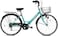 ITG Mogoo Fusion 6 Speed Folding Cruiser Bike 26 Inch, Green