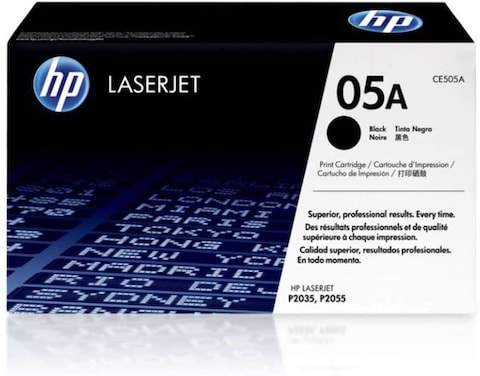 HP 05A Black Original Laserjet Toner Cartridge - Ce505A