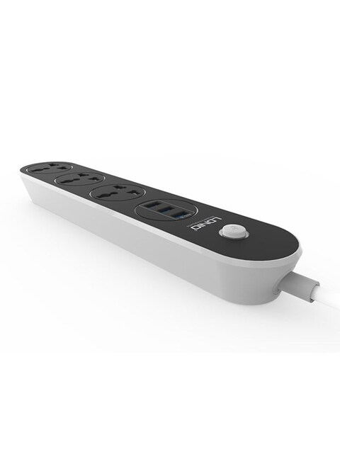 LDNIO SC3301 Quick Charge USB Power Strip Black/Grey