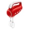 Smeg Hand Mixer HMF01RDUK, 250 W, 9 Speeds, Red