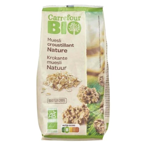 Carrefour Bio Organic Natural Muesli Cereals 500g