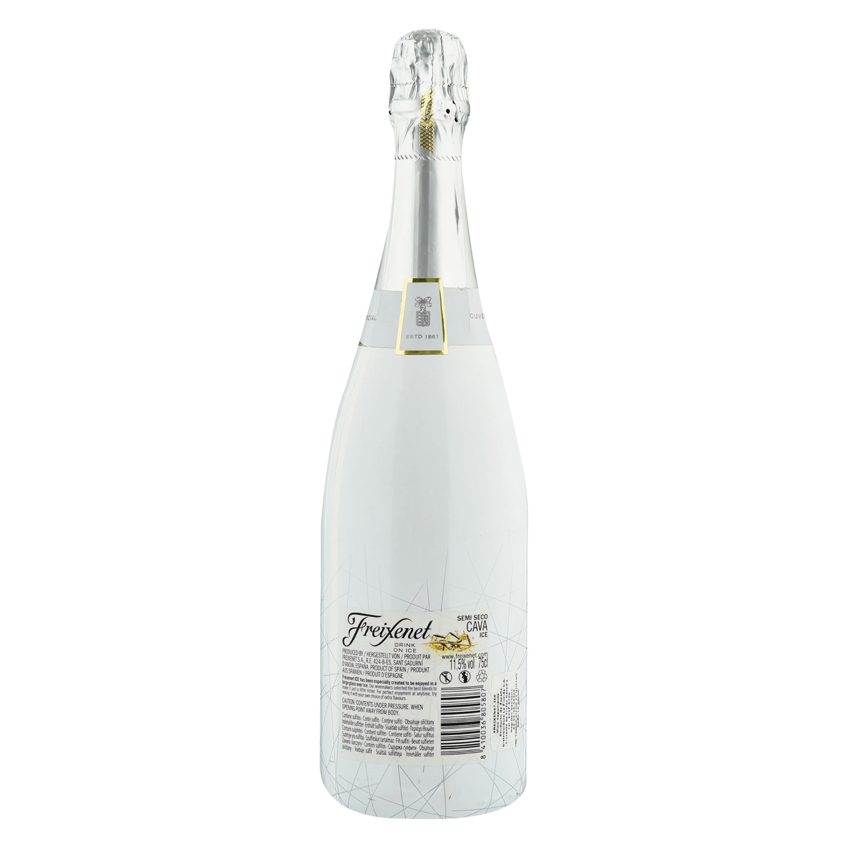 Freixenet Ice Cuvee Special Cava White Wine 750Ml