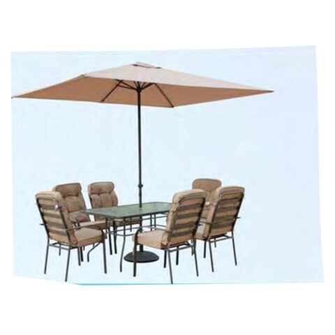 Mychoice 6 Person Lyon Patio Set  With Base.