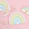 GingerRay - Pastel &amp; Iridescent Rainbow Paper Napkins 16pcs - Multi - Coloured