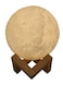 Generic 3D Moon Lamp Aroma Humidifier 2W H32241 Brown/Beige