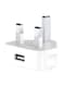 3-Pin Wall Charger USB Adapter Plug White