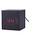 Outad - Digital LED Alarm Clock Black