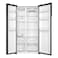 Haier 22 CFT Side by Side Refrigerator HRF-622 IBS Black Matal