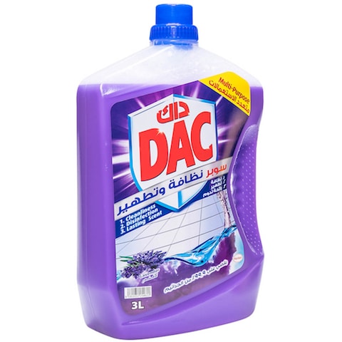 Dac Gold Multi-Purpose Disinfectant &amp; Liquid Cleaner Lavender 3L