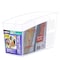 Aiwanto - 3 PCS Kitchen Refrigerator Storage Box with Adjustable Separators Drawer Type Storage Bins Plastic Fruit and Vegetable Lattice Storage Baskets Fridge Organizer and Storage
