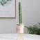 Nordic Handmade Wrought Iron Breathable Marble Plant Pot Succulent Pots Interior Decoration Desktop Ornaments
