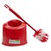Jikoni Brooms And Corner Rubber Toilet Brush With Holder 1 Piece