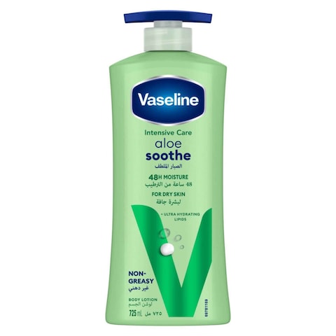 Vaseline Intensive Care Aloe Soothe Body Lotion White 725ml